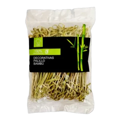 Palillo de bambú con nudo 6.5 cm