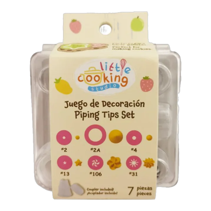 Juego de Decoración – Tip #2, 2A, 4, 13, 106, 31 (& 1 acoplador incluido) 