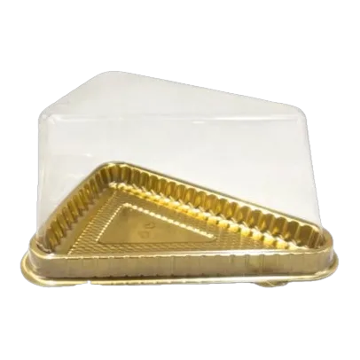 Caja de pastel triangular (rebanada) 13.8 x 10.3 x 7.5 cm