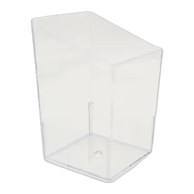 Vaso Diagonal 4.7 x 4.7 x 7.1(H) cm