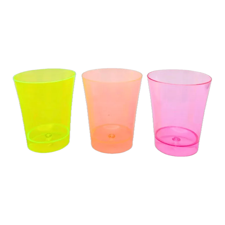 Vaso neón 5x 6(H) cm; 70 ml