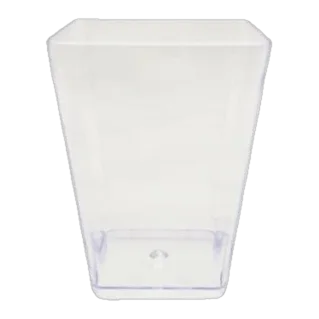 Vaso Piramide 5.8 x 5.8 x 7.6(H) cm