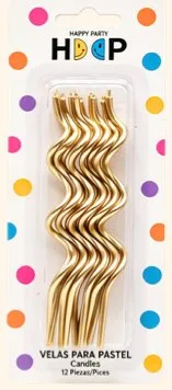 Vela spaghetti (H) 13 cm (W) 0.3 cm