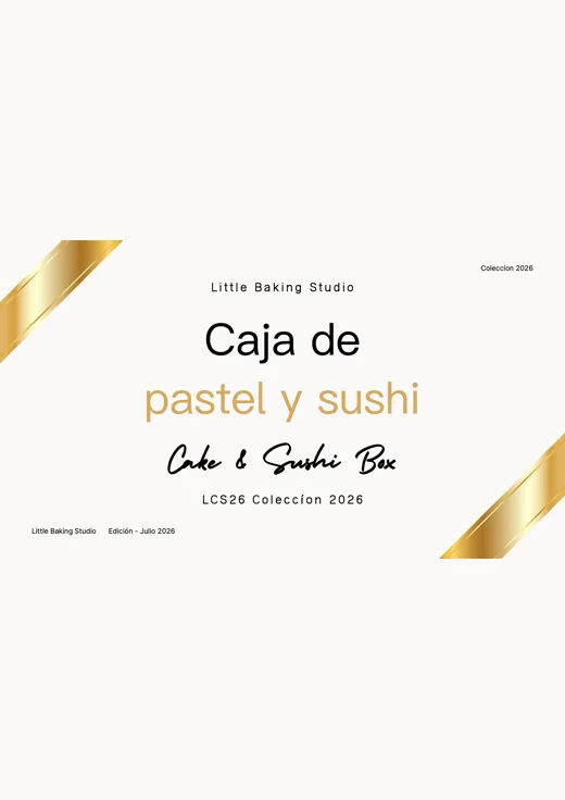 Cajas para pastel y sushi