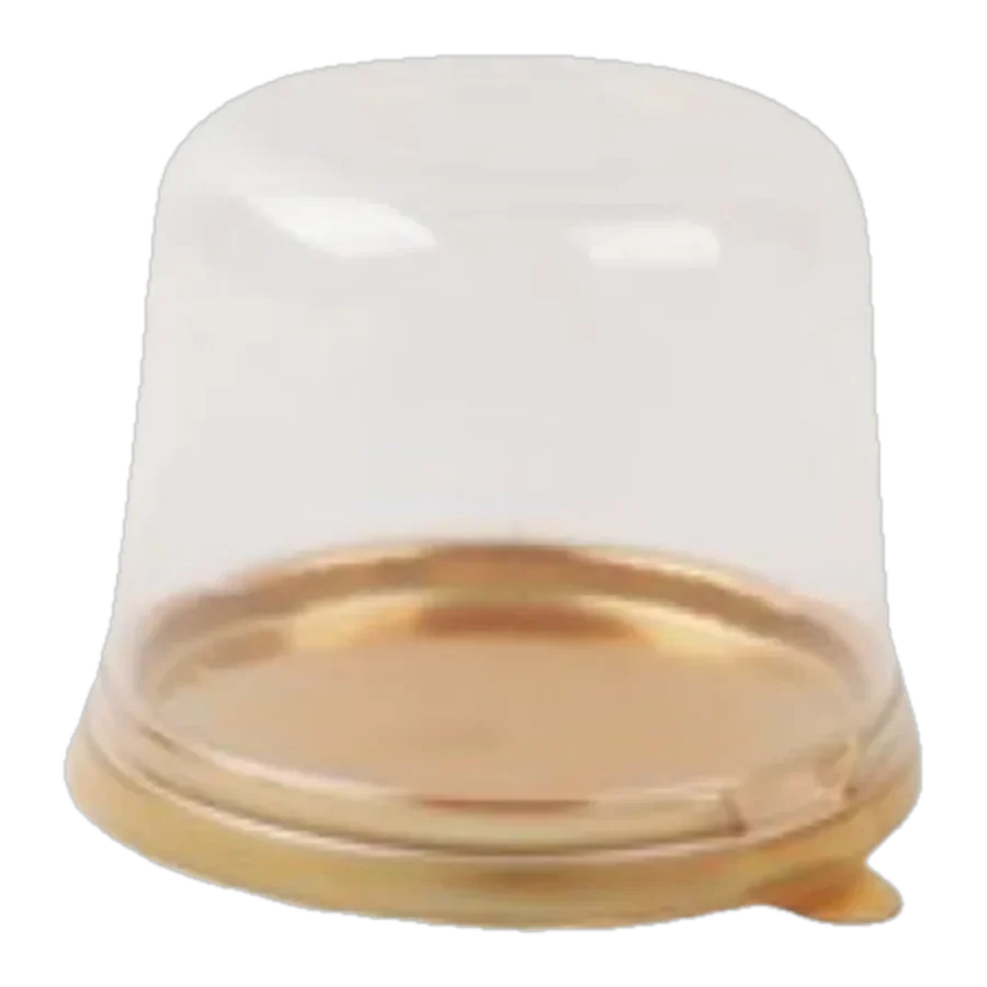 Charola c/Tapa Individual 9 × 9 × 7 cm