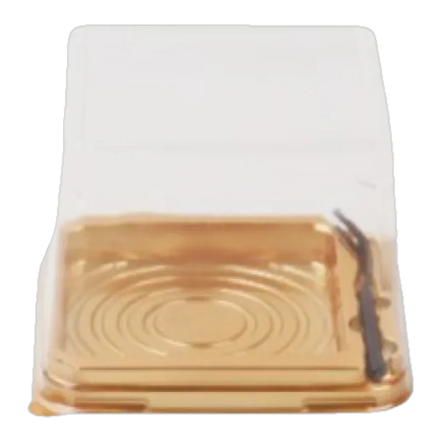 Charola c/Tapa 11.5 × 11.5 × 9.5 cm
